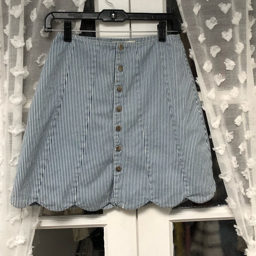 Miami jean skirt